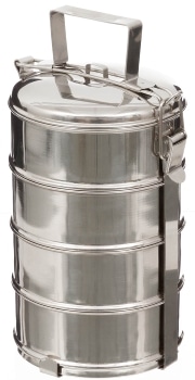 Speisebehälter 4teilig Edelstahl
