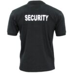 Security Poloshirt schwarz – Bild 2