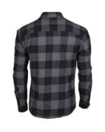 Holzfällerhemd Sommer schwarz-grau – Bild 2