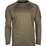 Tact. Langarmshirt Quick Dry oliv
