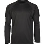 Tact. Langarmshirt Quick Dry schwarz