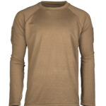 Tact. Langarmshirt Quick Dry dark coyote