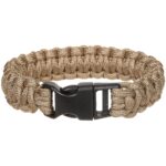 Armband Paracord 2.3cm, coyote