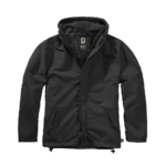 Windbreaker Frontzip, schwarz