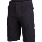 BDU Bermuda R/S prewash schwarz