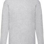 Long Sleeve Shirt - Valueweight F240 heather grey