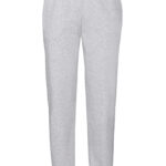 Jog Pant elastic F480 heather grey