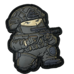 Patch ÖBH Soldat knieend