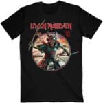 Iron Maiden Eddie Warrior Circle schwarz