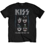 Kiss Made For Lovin You schwarz