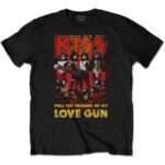 Kiss Love Gun Glow schwarz