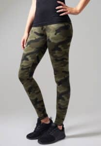 Ladies Camo Leggings wood Camo