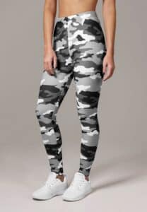Ladies Camo Leggings snow camo