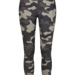 High Waist Camo Tech Leggings dark camo