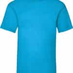 T-Shirt Value Weight F140 azur blau