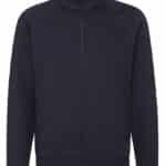 Sweat Jacke F457 deep navy