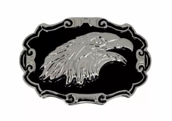 Gürtelschnalle Adlerkopf