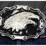 Gürtelschnalle  Adlerkopf – Bild 2