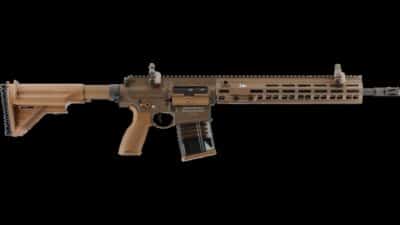 HK M110 A1 Sniper 2Joule 100Schuss coyote – Bild 2