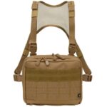 US Cooper Chest Pack Front Operator   camel