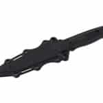 Dummy-Trainingsmesser Gummi schwarz