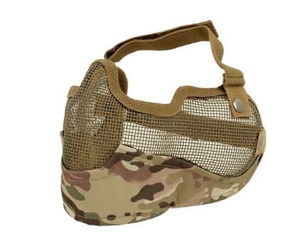 Airsoft Gitterschutzmaske groß multicam