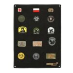 Patch Klett- Aufhängung schwarz 45x60cm