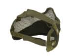 Airsoft Gitterschutzmaske  groß   oliv – Bild 2