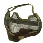 Airsoft Gitterschutzmaske groß woodland