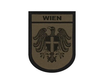 Shield Patch Wien braungrau
