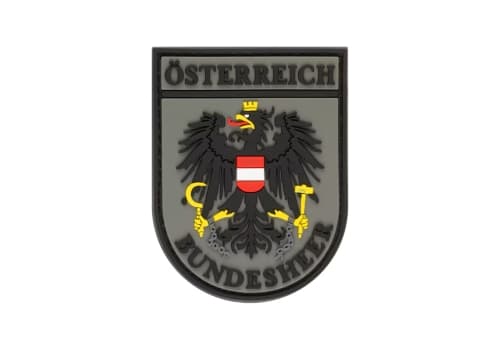 Österreich Bundesheer Rubber Patch oliv