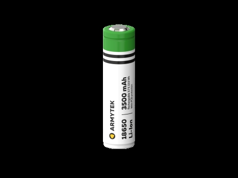 Armytek Akku 18650 Li-Ion with PCB 3500mAh. Geschützt