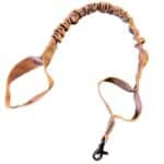 Hundeleine Bungee 90cm coyote