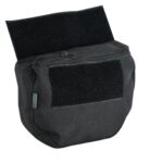 Plattenträger Droptown Fronttasche schwarz Tactical Zone