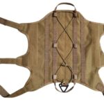 K9 Hunde Dienstgeschirr Heavy Harness coyote