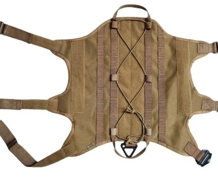 K9 Hunde Dienstgeschirr Heavy Harness coyote