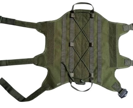K9 Hunde Dienstgeschirr Heavy Harness oliv