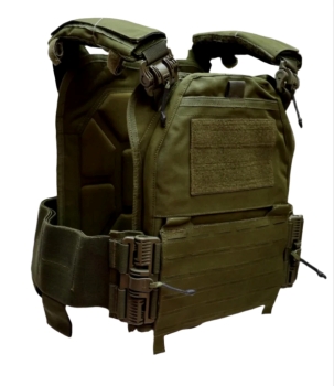 Plattenträger Falcon QRB Schnellverschluss oliv Tactical Zone
