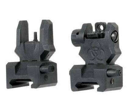 Flip Up Sight front x rear schwarz