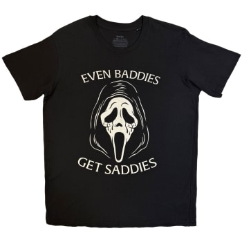 GhostFace Even Baddies Get Saddies schwarz