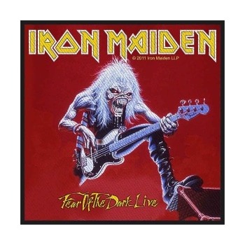 Iron Maiden Patch Fear of the Dark Live
