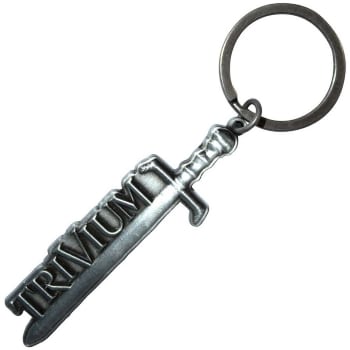 Schlüsselanhänger Trivium silver sword