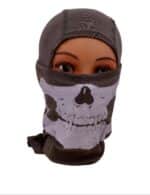 Tactical  Balaclava  Sturmhaube  mit Schädelprint   schwarz – Bild 2