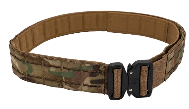 Quickrelease Doppel Gürtel mit Molleplattform multicam - operation camo