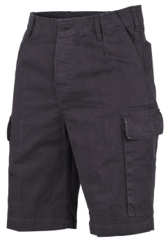 BW Moleskin Bermuda schwarz
