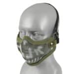 Gitterschutzmaske Skull Mesh oliv