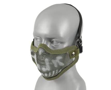 Gitterschutzmaske Skull Mesh oliv