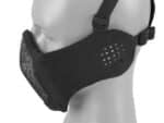 Stahl Mesh Schutzmaske  schwarz – Bild 3