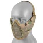 Stahl Mesh Schutzmaske multicam