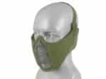 Stahl Mesh Schutzmaske oliv